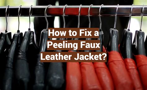 how to repair flaking leather